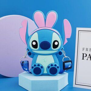 Disney Stitch Mimi Silicon Crossbody CUTE bag